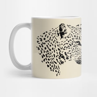 Leopard Close Up | African Wildlife Mug